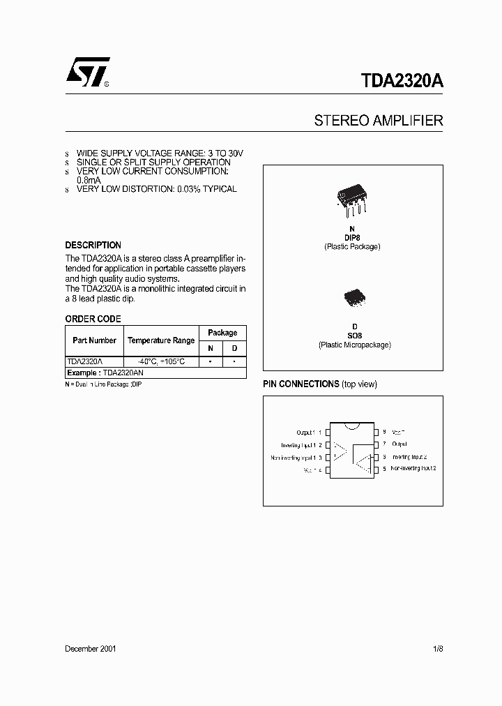 TDA2320A_5946187.PDF Datasheet