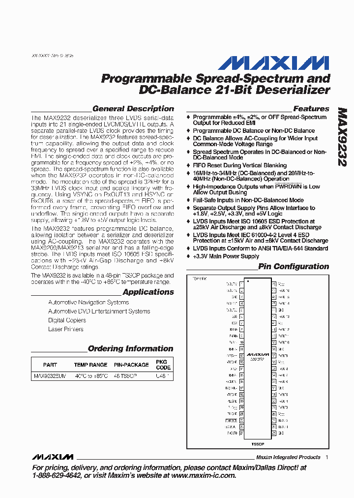 MAX9232EUM_5950218.PDF Datasheet