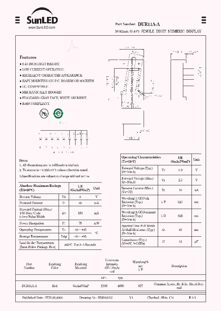 DUR11A-A_5951186.PDF Datasheet