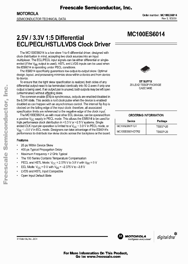MC100ES6014_5954662.PDF Datasheet