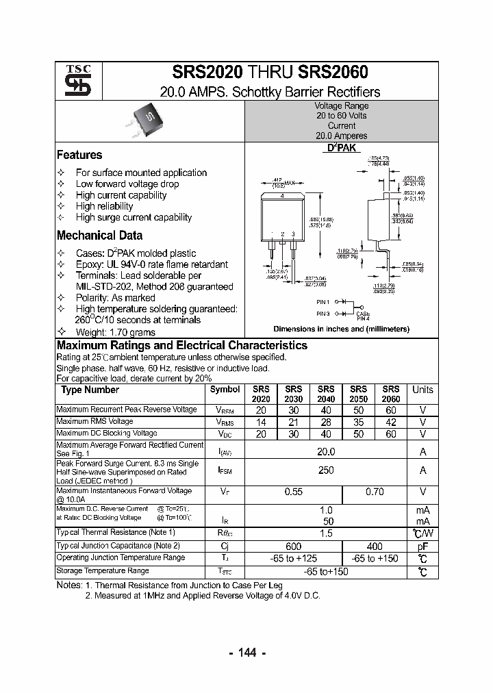 SRS2030_5959003.PDF Datasheet