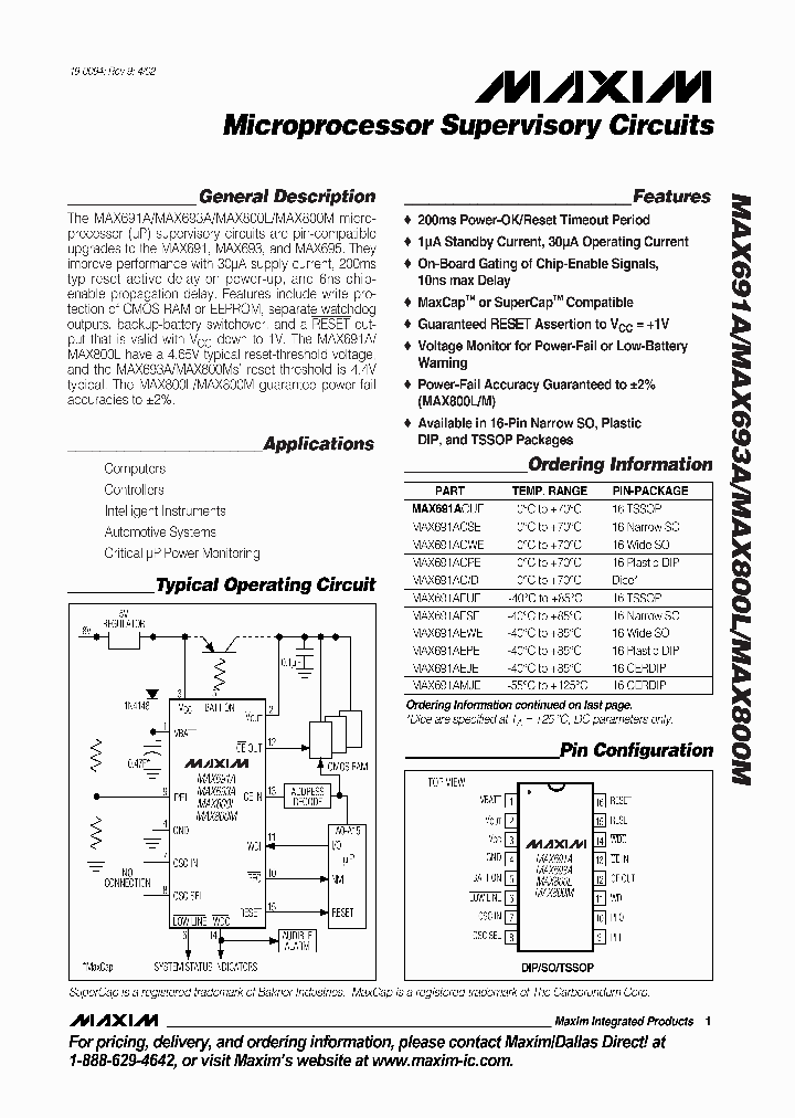 MAX800_5966052.PDF Datasheet