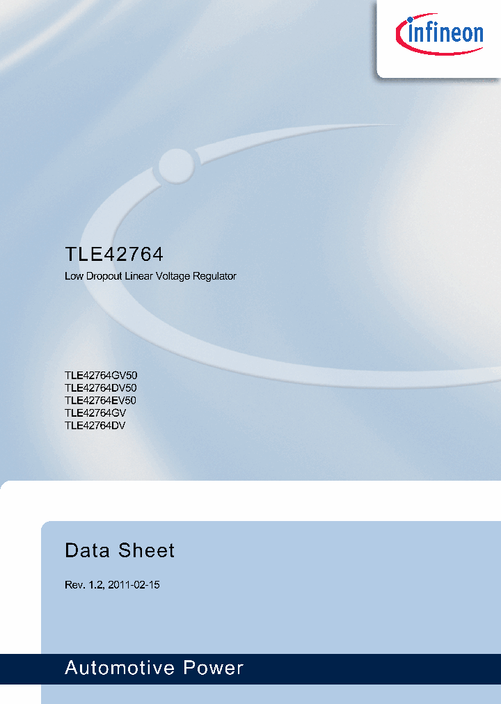 TLE42764EV50_5968200.PDF Datasheet