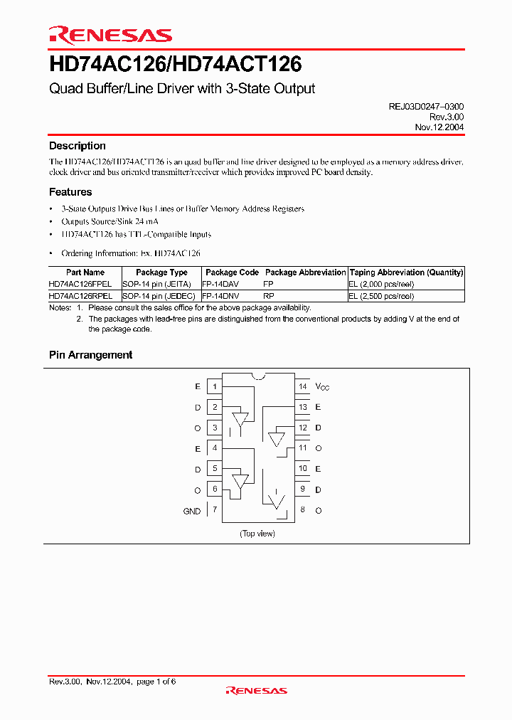 HD74AC126_5966834.PDF Datasheet