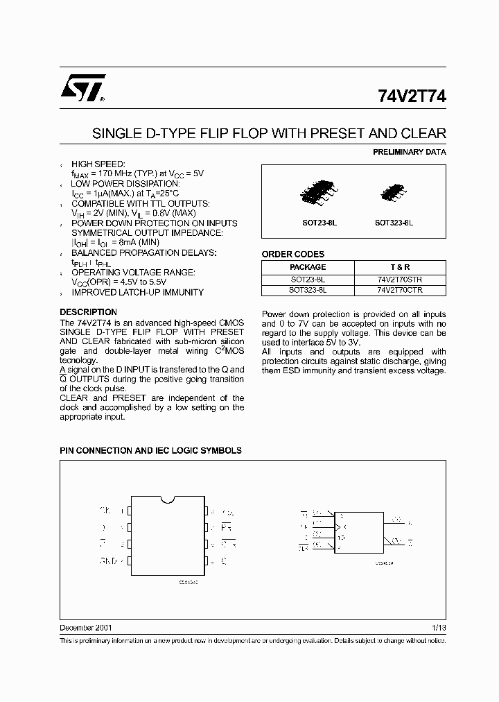 74V2T74CTR_5972229.PDF Datasheet
