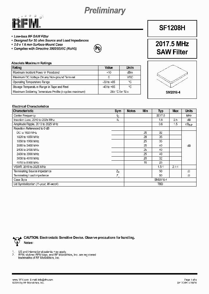 SF1208H_5976697.PDF Datasheet