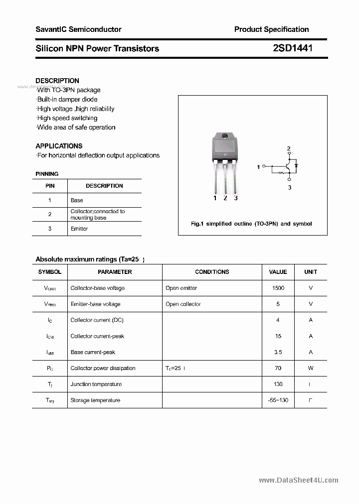 2SD1441_5986784.PDF Datasheet