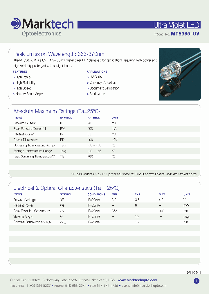 MT5365-UV1105_5986490.PDF Datasheet