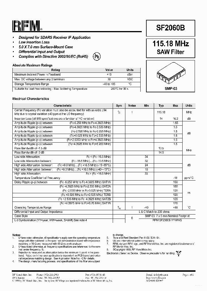 SF2060B_5996214.PDF Datasheet