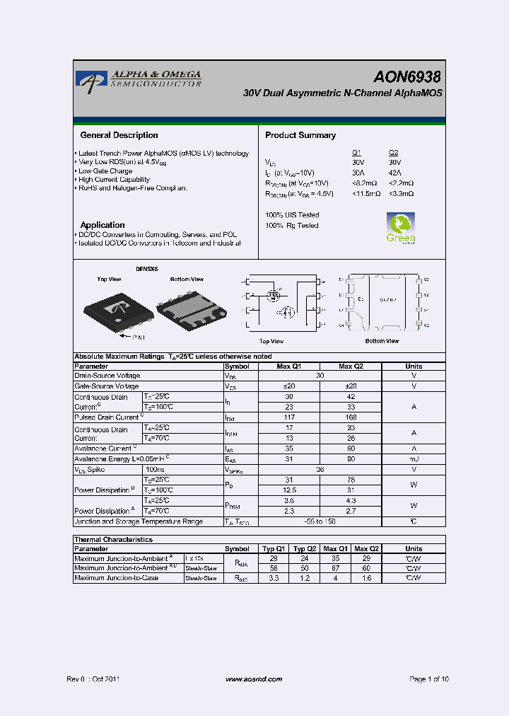 AON6938_6010354.PDF Datasheet