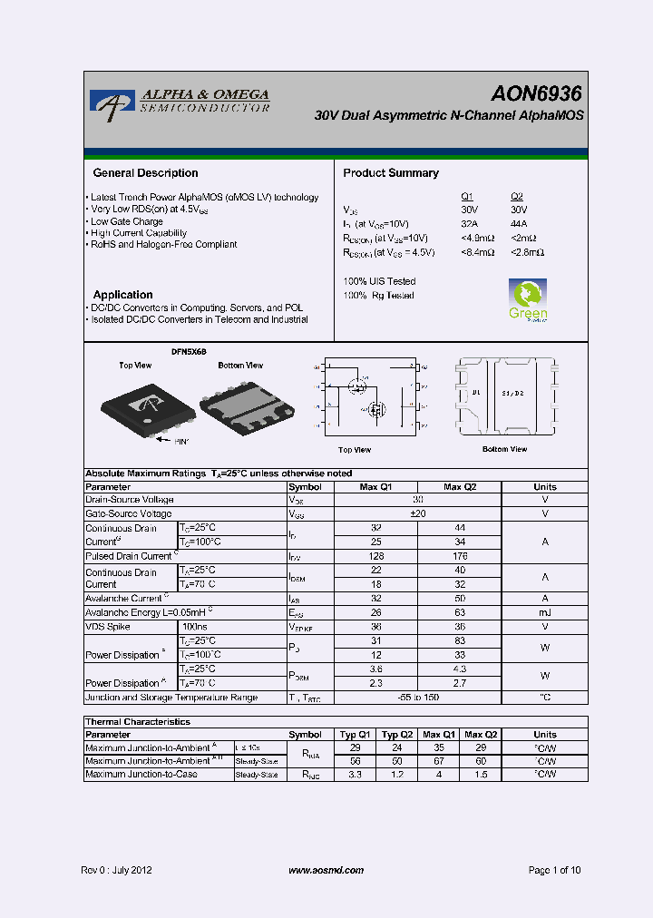 AON6936_6010353.PDF Datasheet