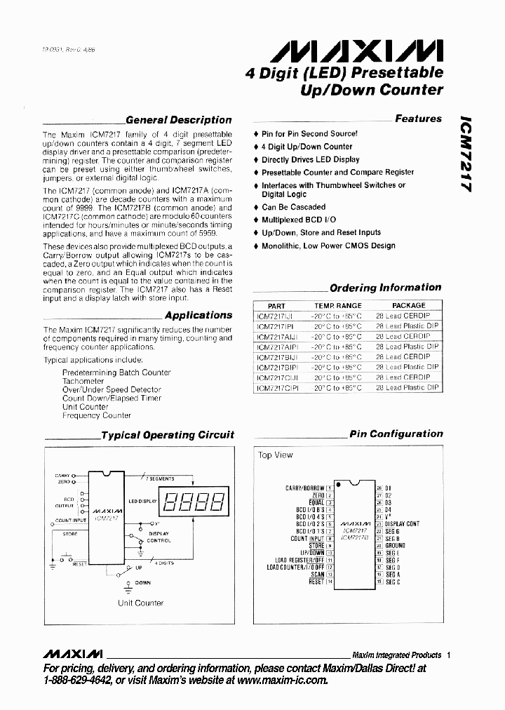 ICM7217_6009177.PDF Datasheet
