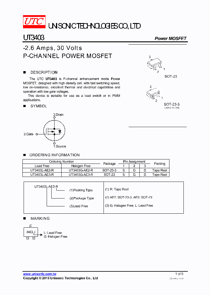 UT3403G-AE2-R_6009370.PDF Datasheet