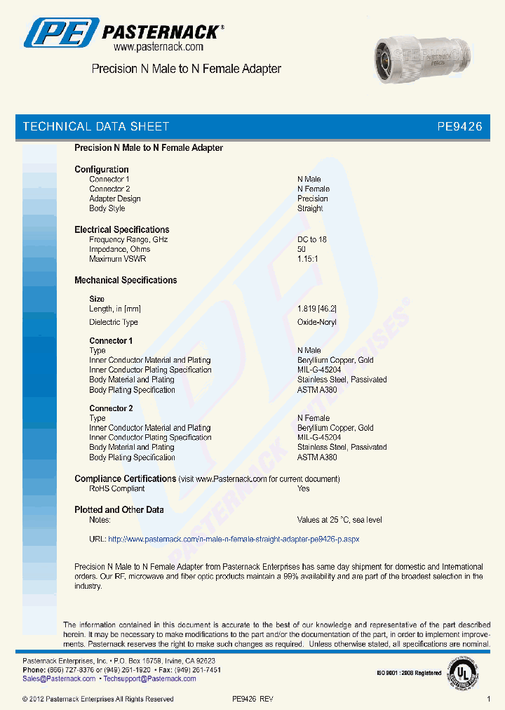 PE9426_6011212.PDF Datasheet