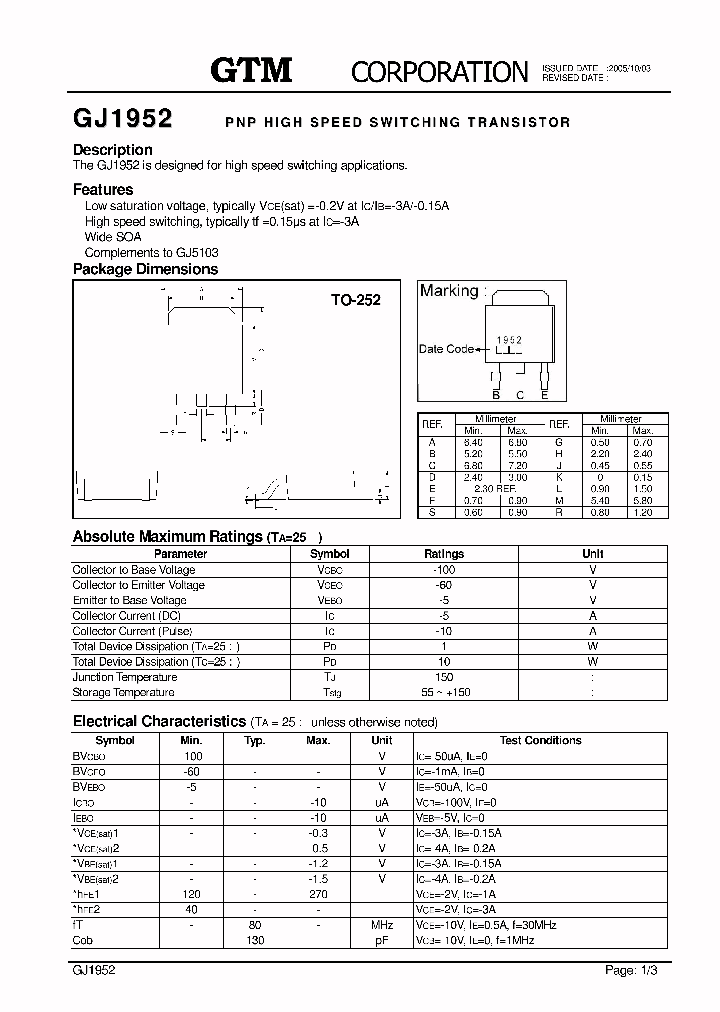 GJ1952_6012336.PDF Datasheet