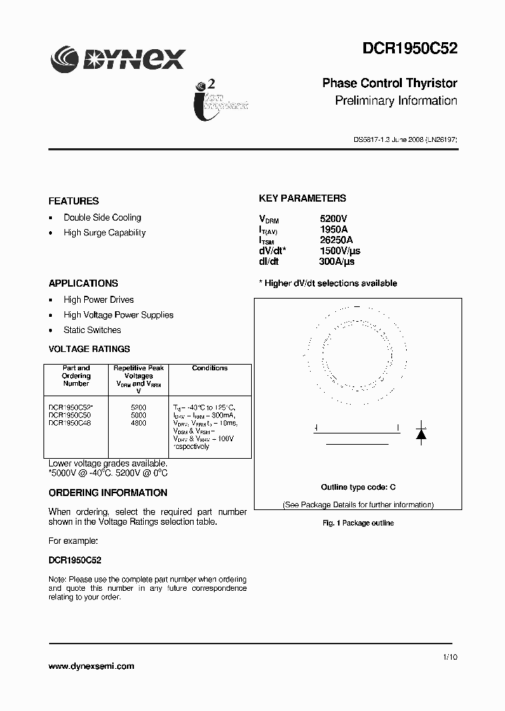 DCR1950C48_6013555.PDF Datasheet