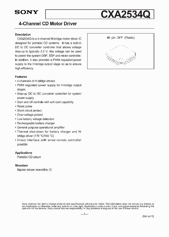CXA2534Q_6014748.PDF Datasheet
