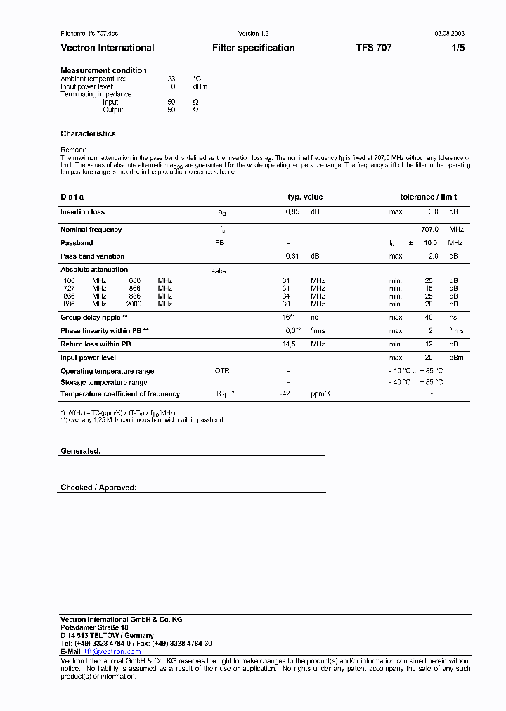 TFS707_6017480.PDF Datasheet