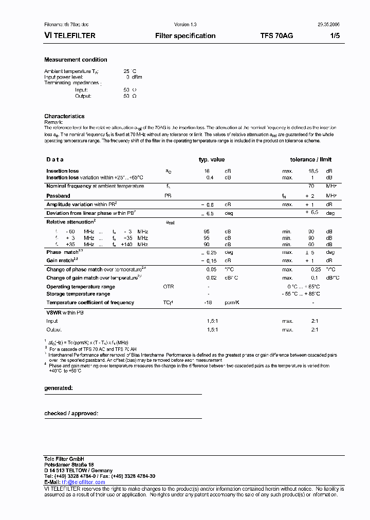 TFS70AG_6017484.PDF Datasheet
