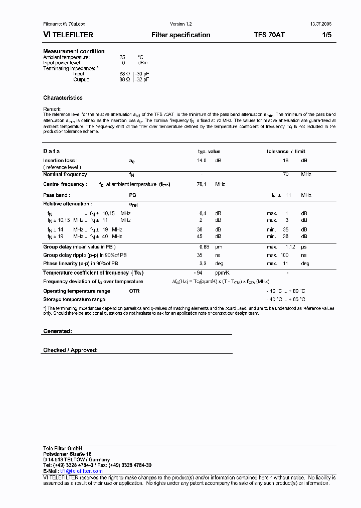 TFS70AT_6017491.PDF Datasheet