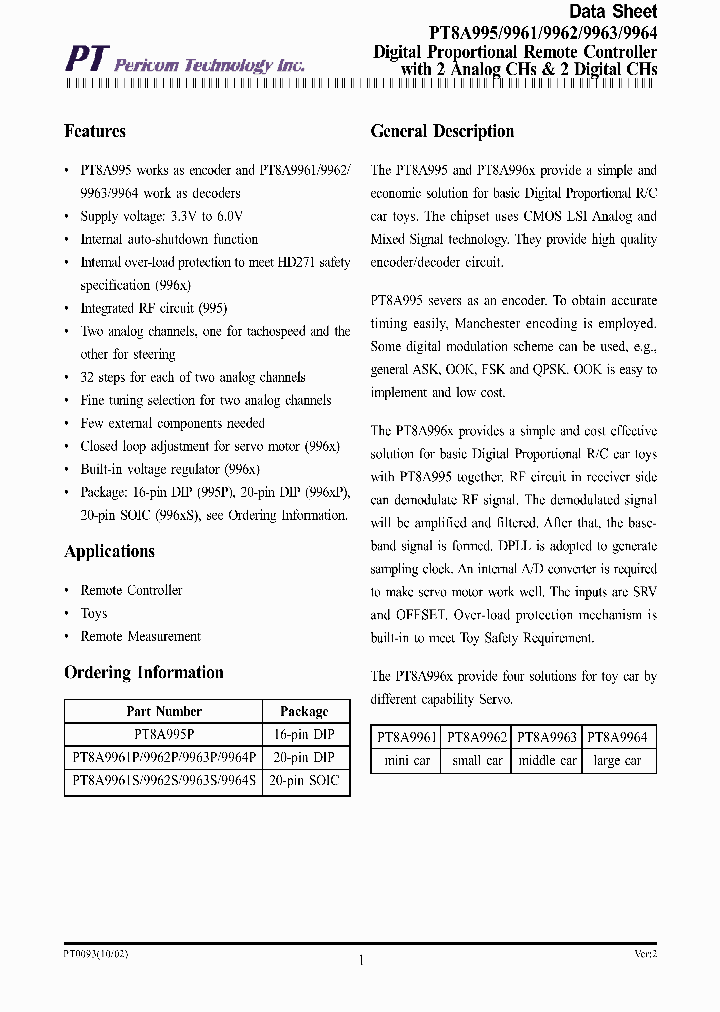 PT8A9962_6018899.PDF Datasheet