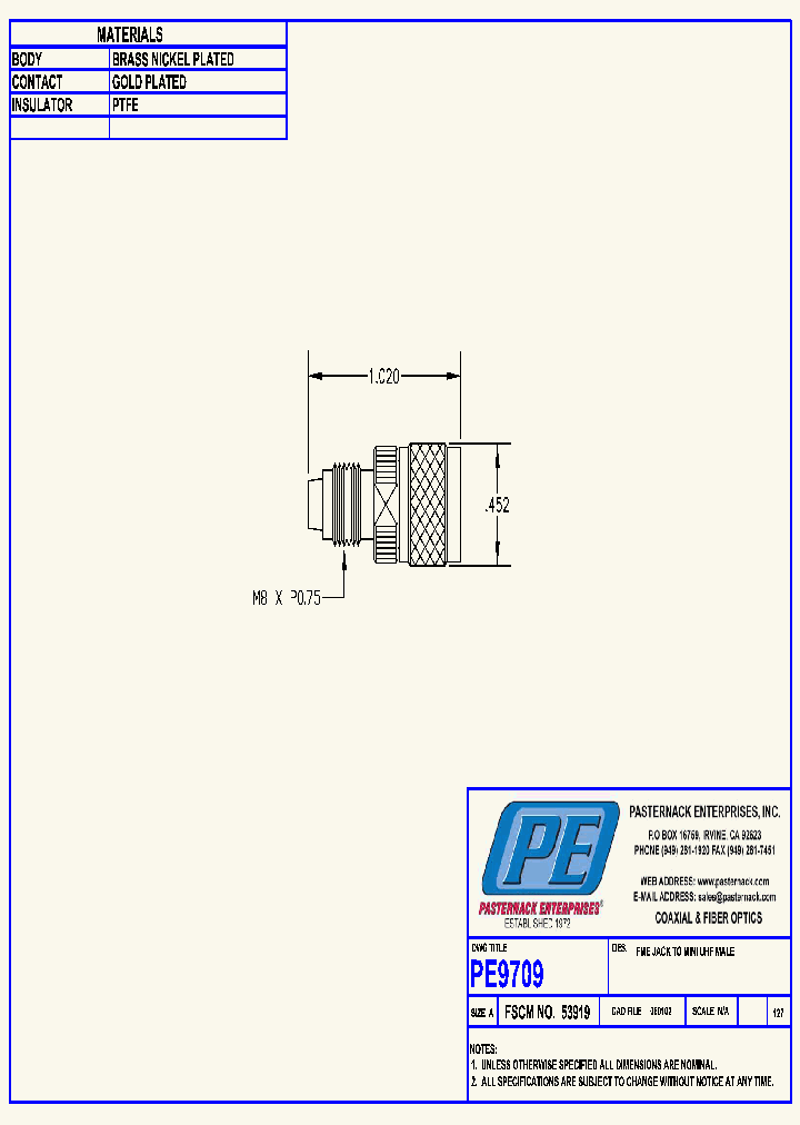 PE9709_6030250.PDF Datasheet