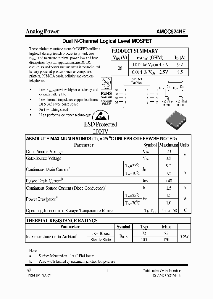 AMCC924NE_6044963.PDF Datasheet