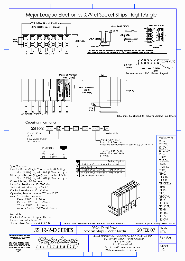 SSHR-2-D_6047968.PDF Datasheet