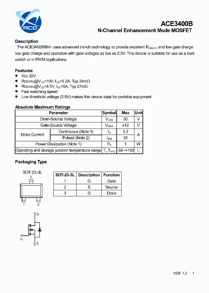 ACE3400B_6058734.PDF Datasheet