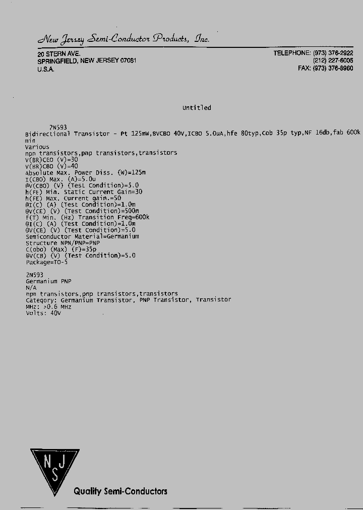 2N593_6067685.PDF Datasheet