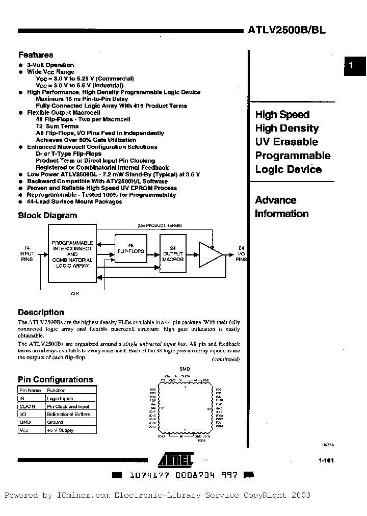 ATLV2500BL20JI_6065355.PDF Datasheet