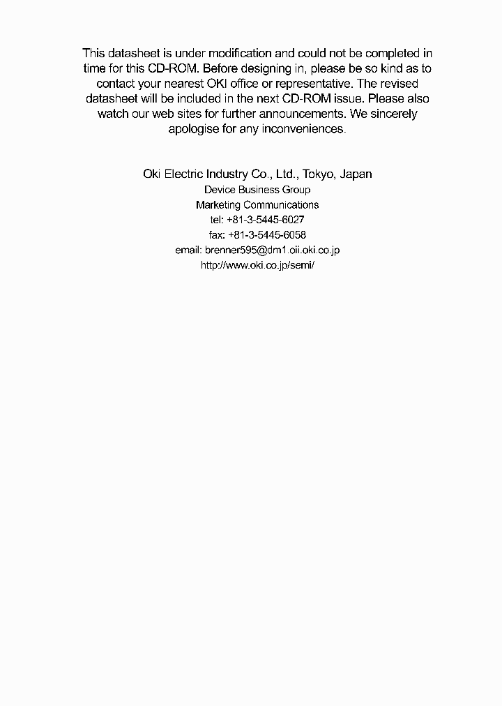 MSM64164C_6074581.PDF Datasheet