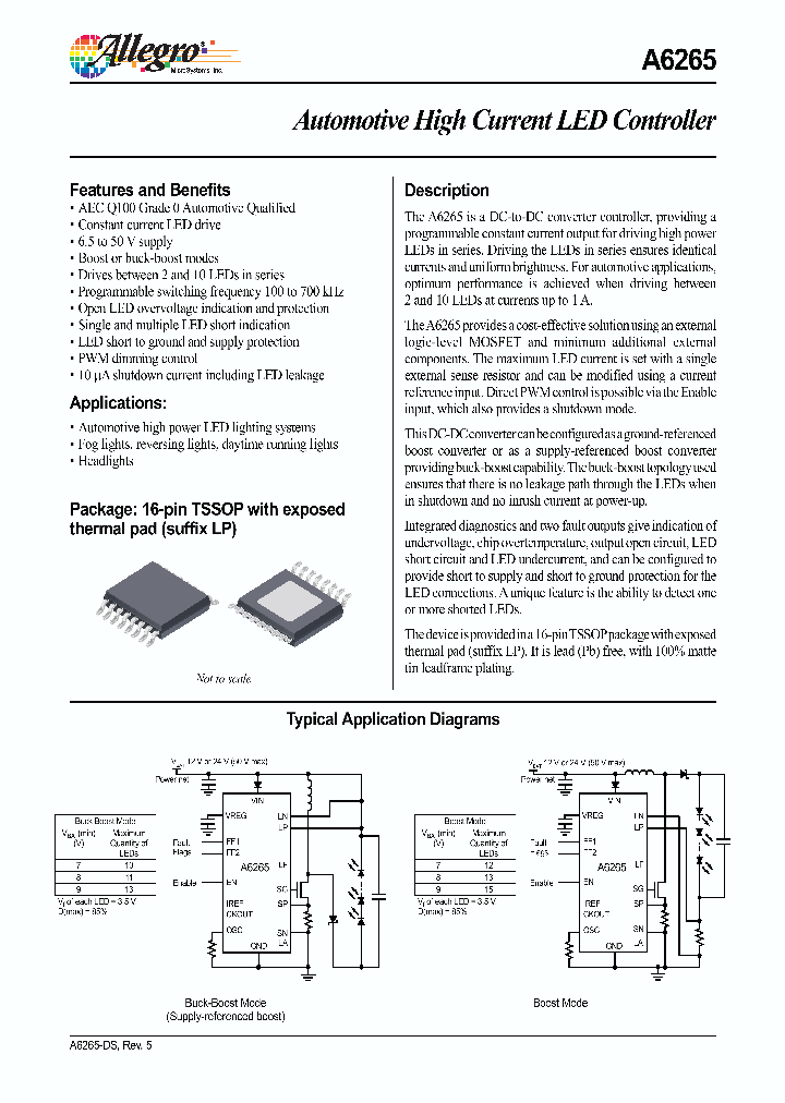 A6265KLPTR-T_6086158.PDF Datasheet