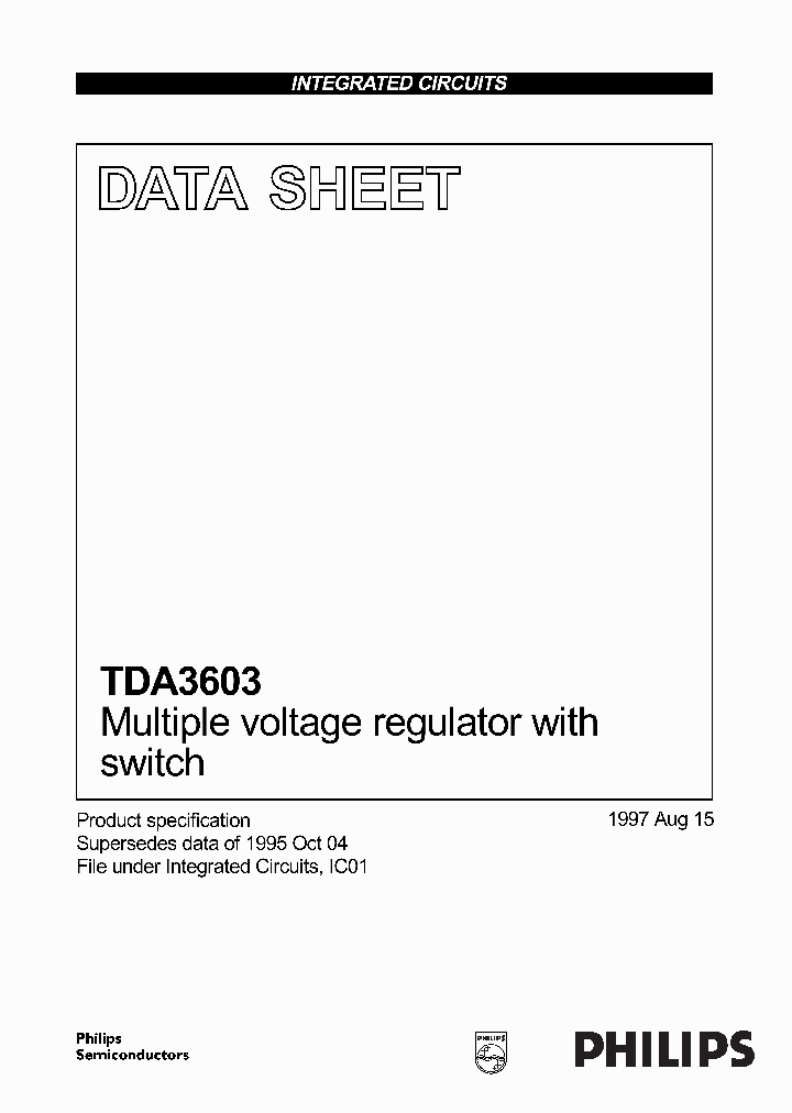 TDA3603P_6096822.PDF Datasheet