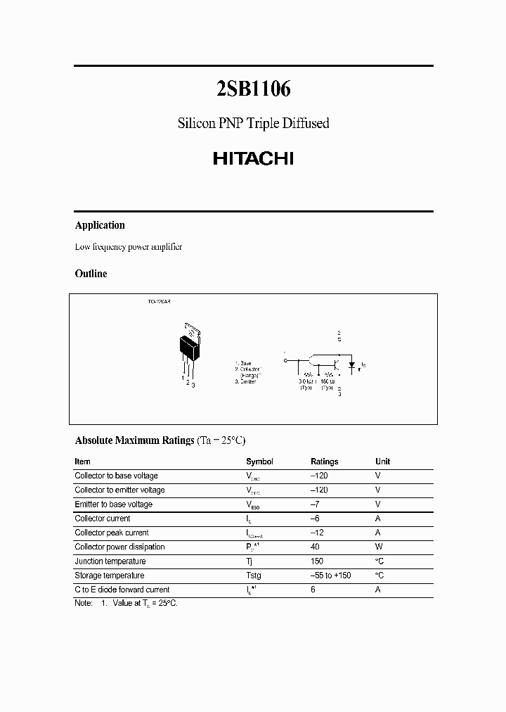 2SB1106_6096177.PDF Datasheet