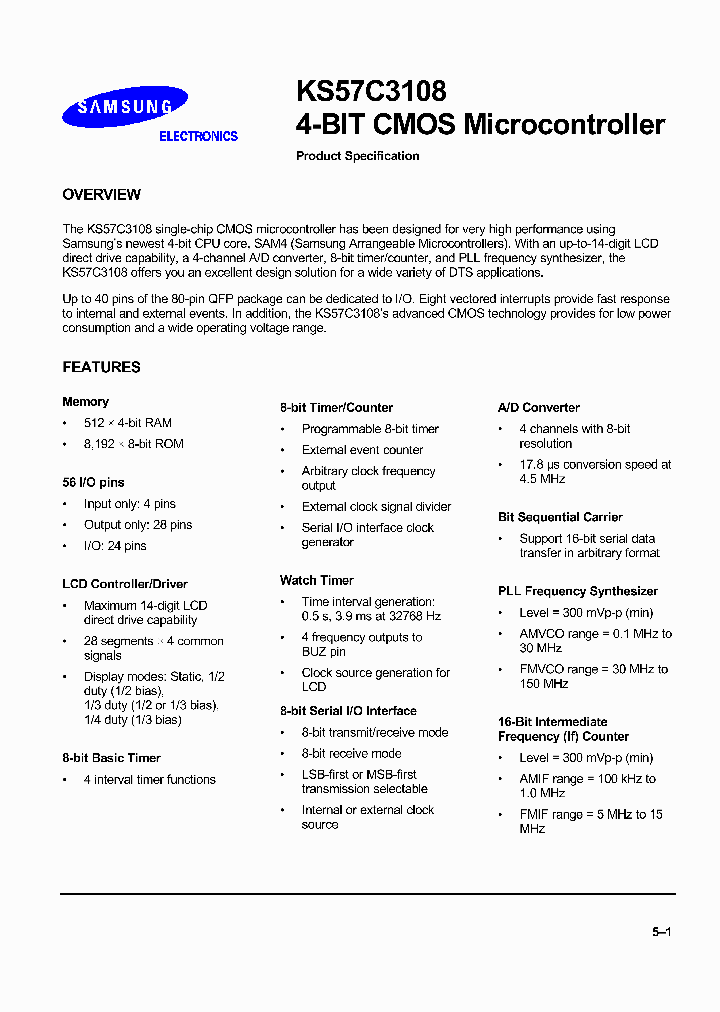 KS57C3108_6106472.PDF Datasheet