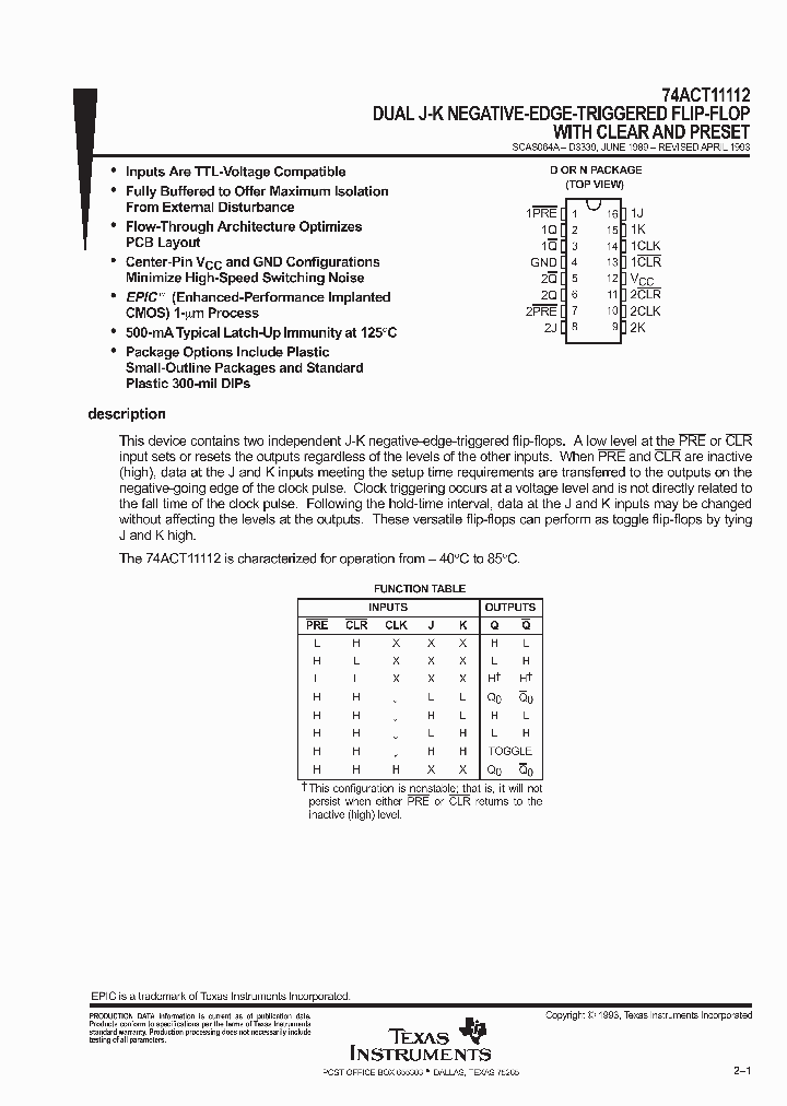 74ACT11112_6107362.PDF Datasheet