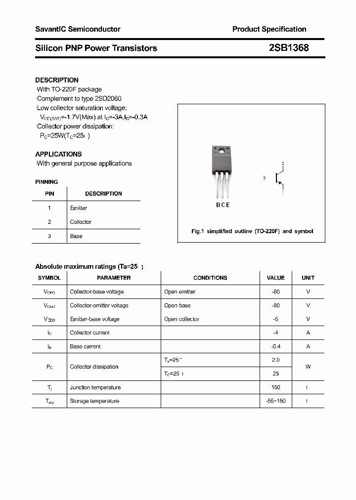 2SB1368_6115253.PDF Datasheet