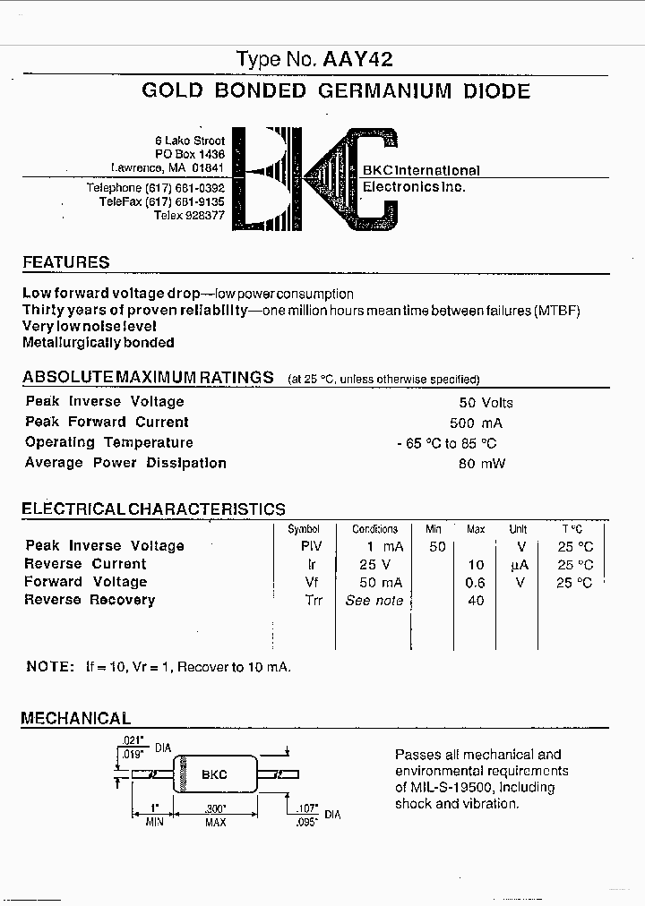 AAY42_6120359.PDF Datasheet