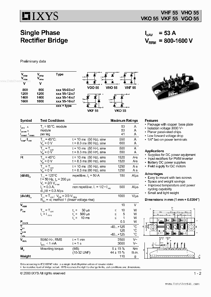 VHO55_6136542.PDF Datasheet