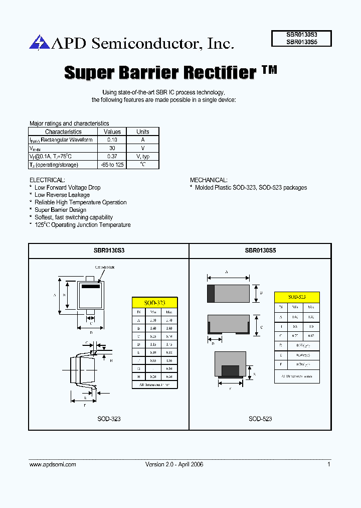 SBR0130S3_6126095.PDF Datasheet