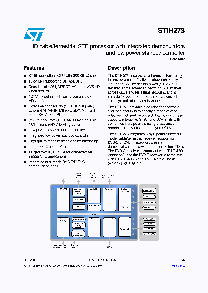 STIH273_6137774.PDF Datasheet