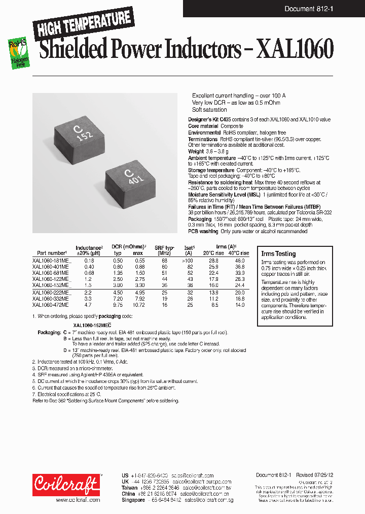 XAL1060-472ME_6143180.PDF Datasheet