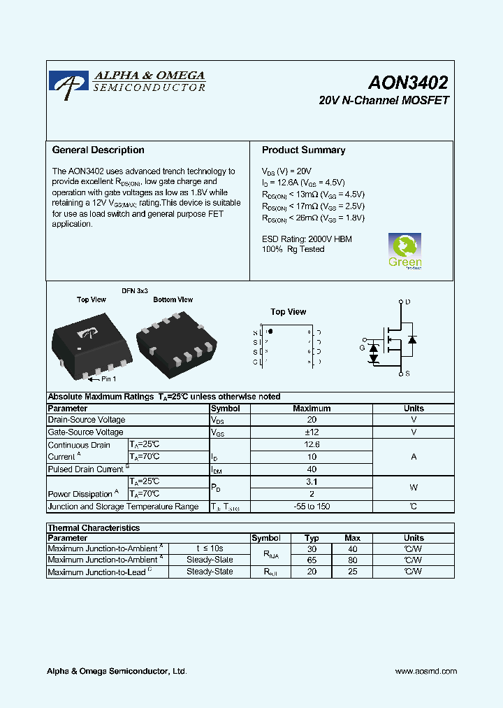 AON3402_6149086.PDF Datasheet