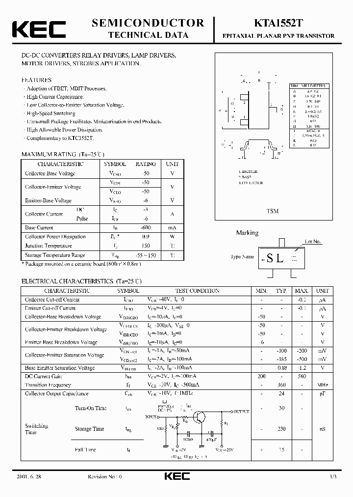 KTA1552T_6154472.PDF Datasheet