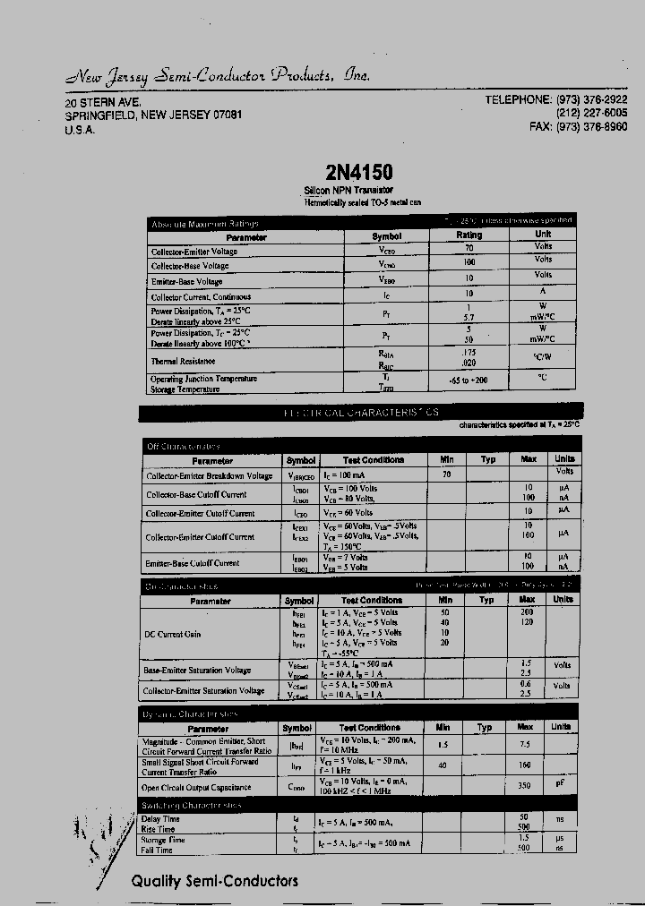 2N4150_6159953.PDF Datasheet