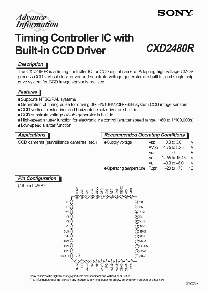 CXD2480R_6166342.PDF Datasheet