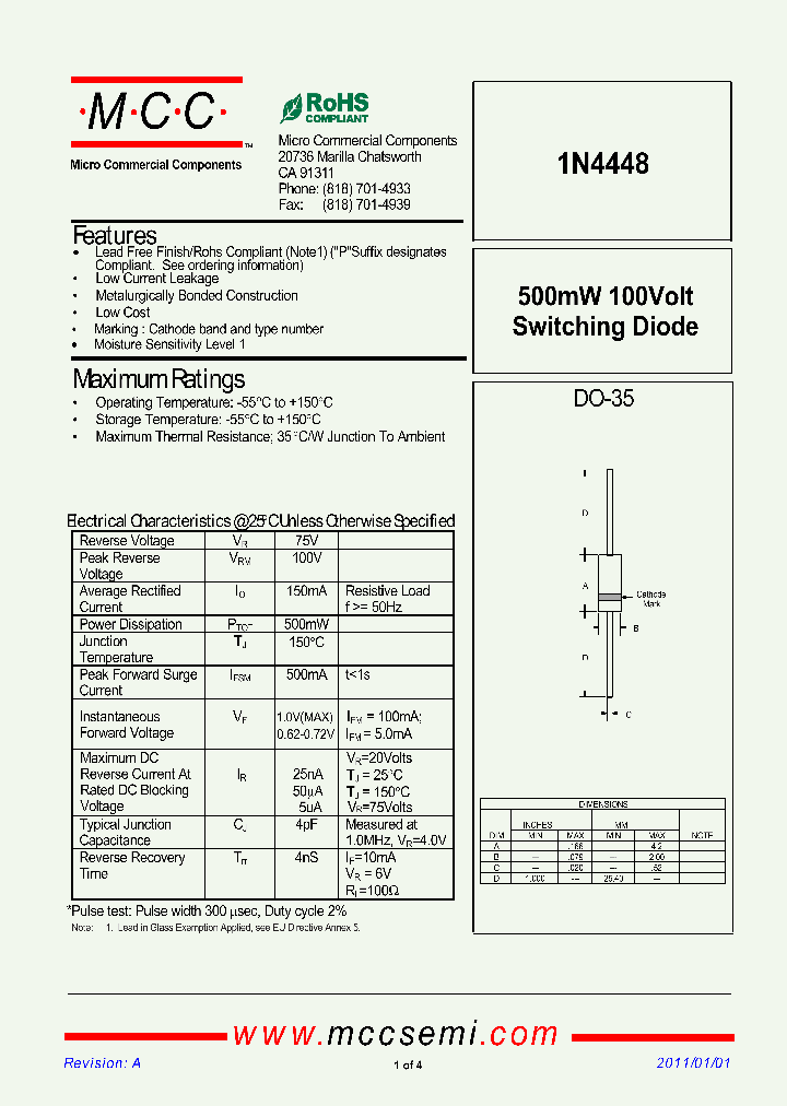 1N4448-TP_6170844.PDF Datasheet