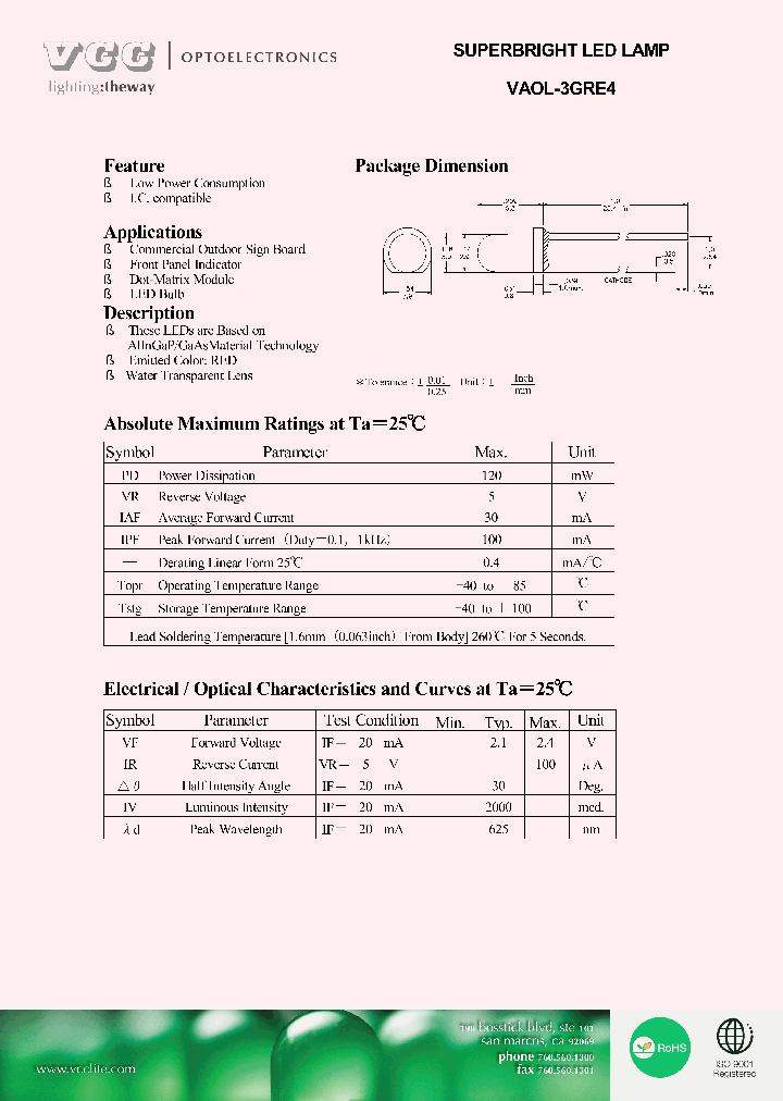 VAOL-3GRE4_6170695.PDF Datasheet