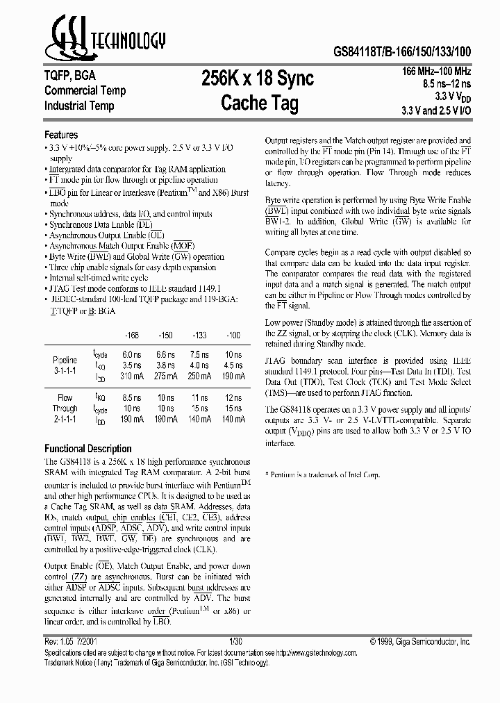 GS84118B-150I_6178404.PDF Datasheet
